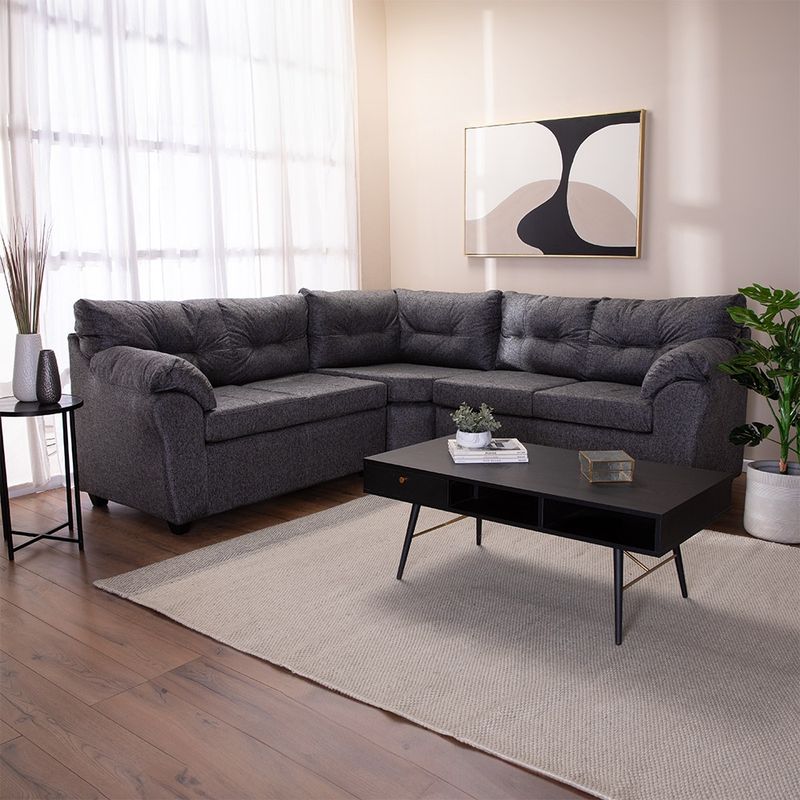 MUEBLES MPR - Seccional New Alerce Chenille Gris