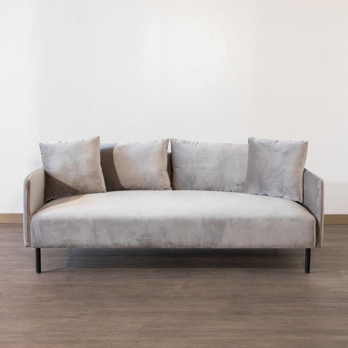 AMOBLE - Sofá Almazan Gris Amoblé