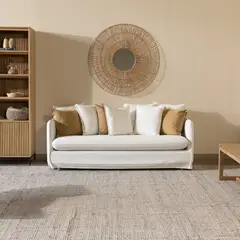 AMOBLE - Sofá Jacinta Blanco 2025 200 Amoblé