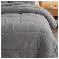 Cobertor Chiporro con Relieve King - Gris Claro Valladolid A11