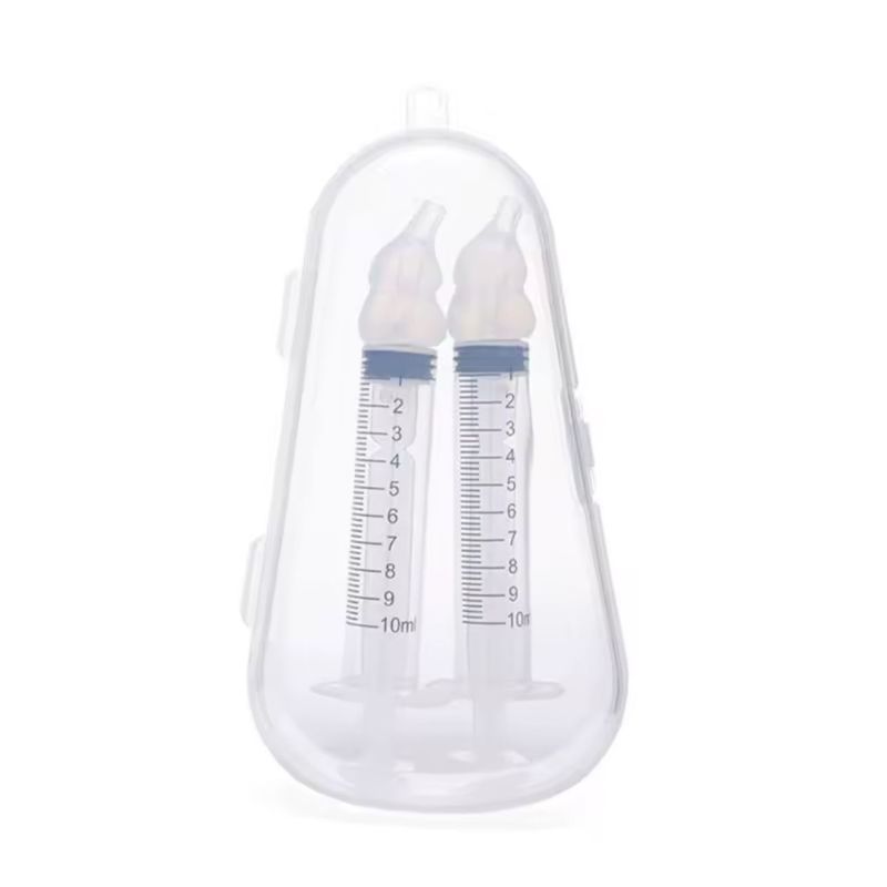 GENERICO - Jeringas Lavado Nasal bebéspack2+cajita para guardar 10ml