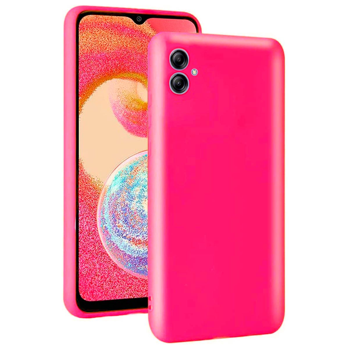 JOIGO - Carcasa Para Samsung A04e Goma Fucsia