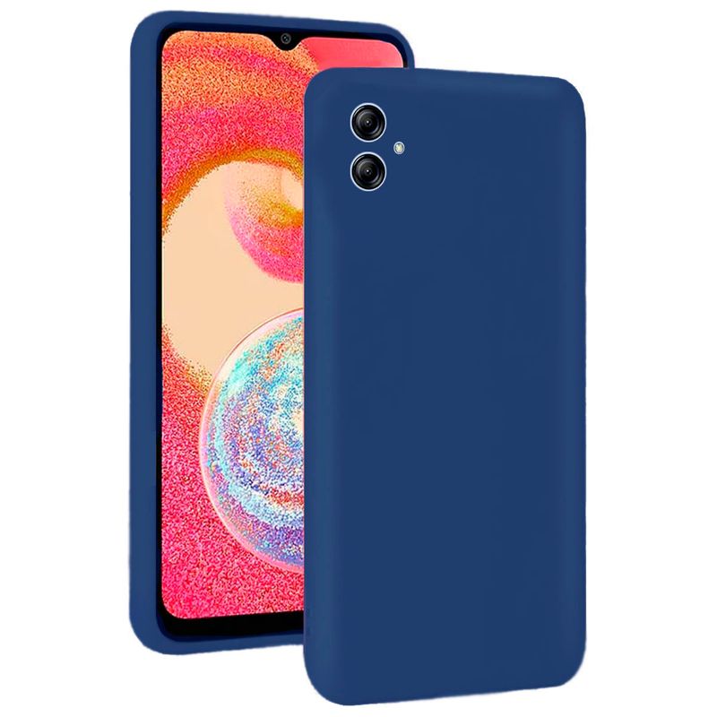 JOIGO - Carcasa Para Samsung A04e Goma Azul.