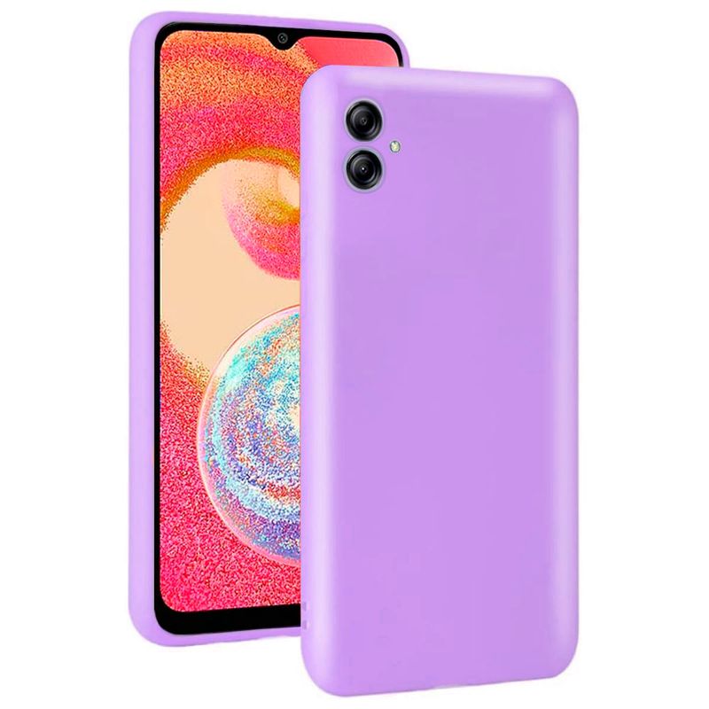 JOIGO - Carcasa Para Samsung A04e Goma Lila