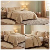 Cobertor Chiporro Texturizado King - Beige Hojas A15