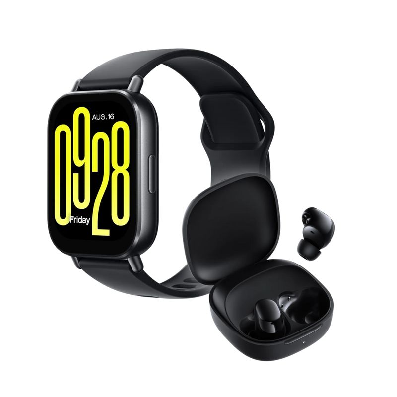 XIAOMI - Redmi Watch 5 Active + Redmi Buds 6 Play Negro