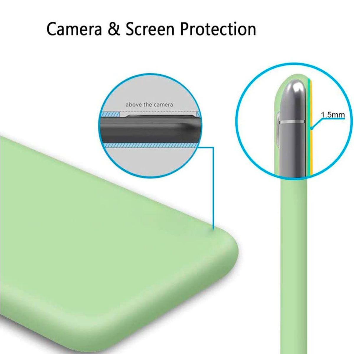 JOIGO - Carcasa Para Samsung A04e Goma Negro