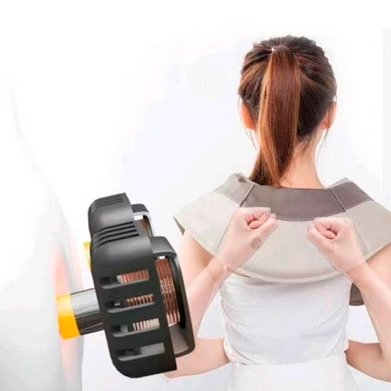 GENERICO - Chaleco Masajeador Eléctrico Para Hombros Y Cervical