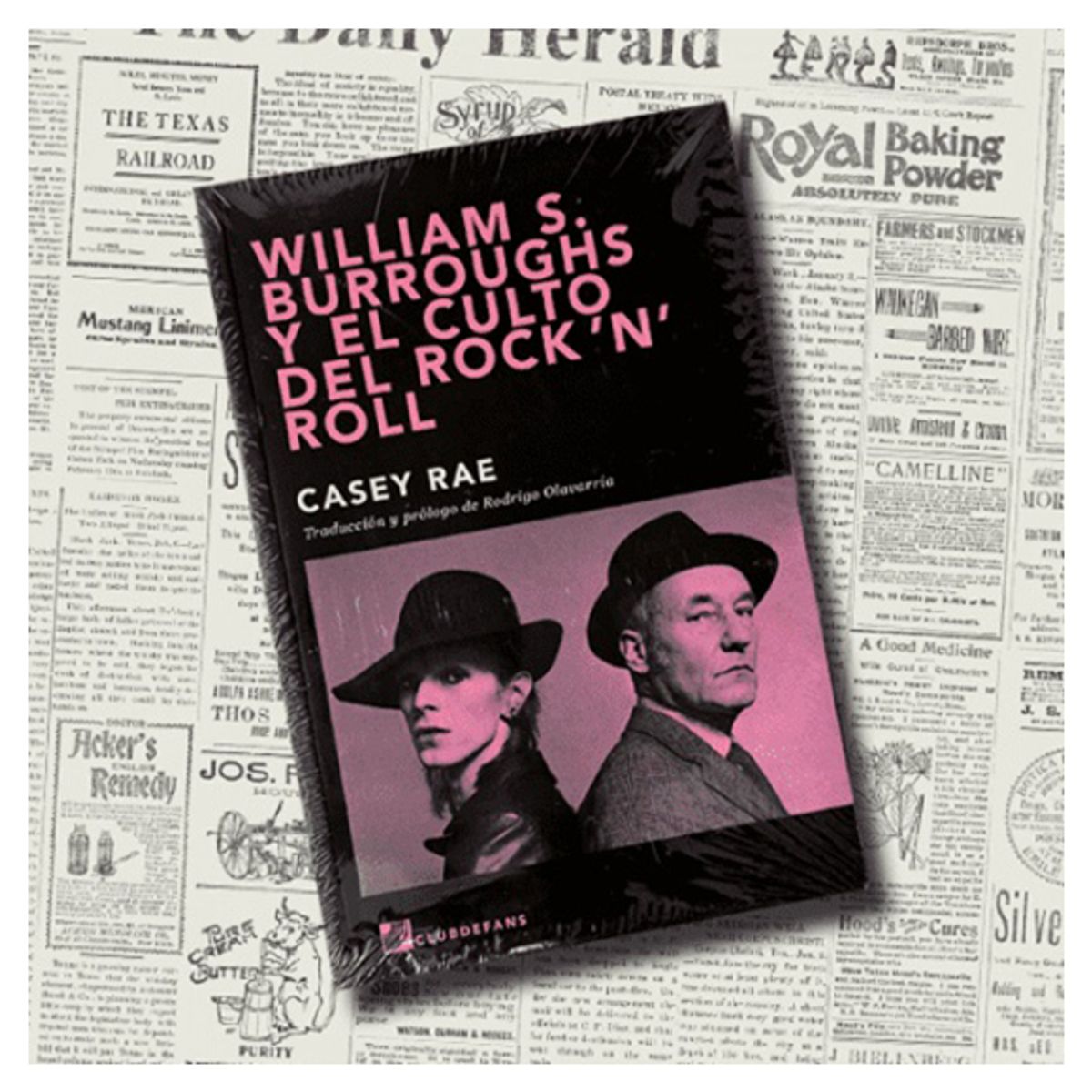 GENERICO - William S Burroughs Y El Culto Del Rock ´N´ Roll - Casey Rae - Libro