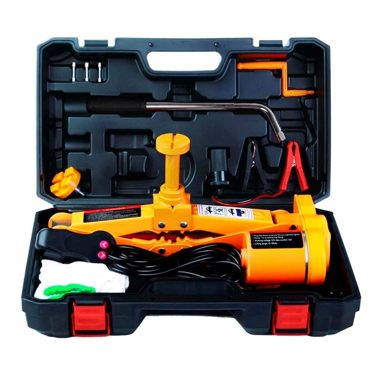 GENERICO - Gata Eléctrica Para Auto 3 Toneladas Elevador Automático 12V