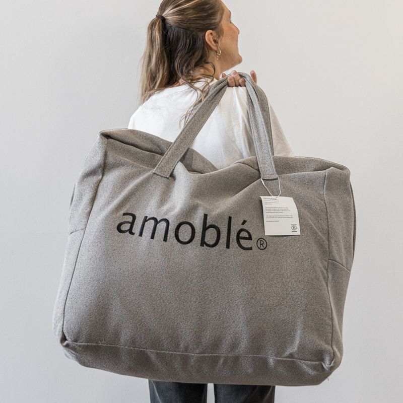AMOBLE - Funda Sofá Sven Gris 240 Amoblé.
