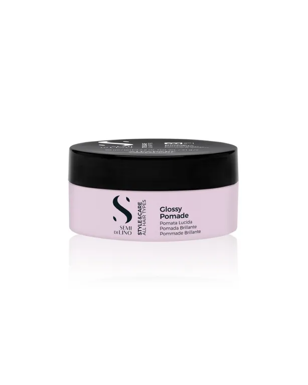 CERA CON FIJACION SUAVE EFECTO BRILLANTE GLOSSY POMADE ALFAPARF 90 ML