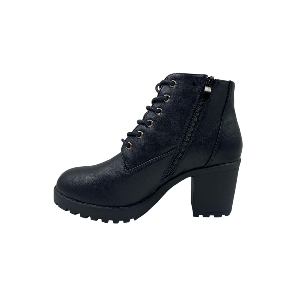 HERIEL - Botín Negro Taco Mujer