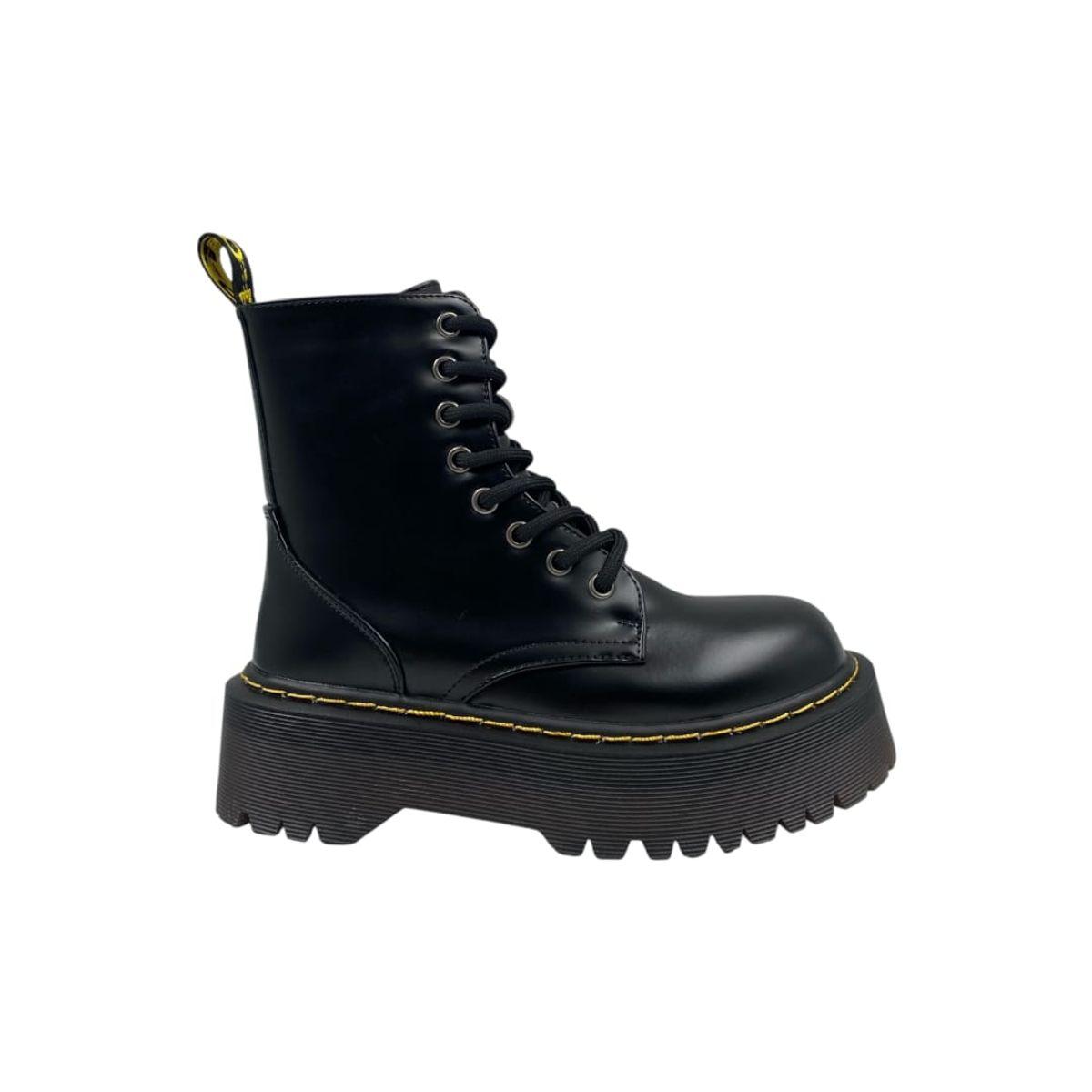 HERIEL - Botín Negro Combat Mujer.