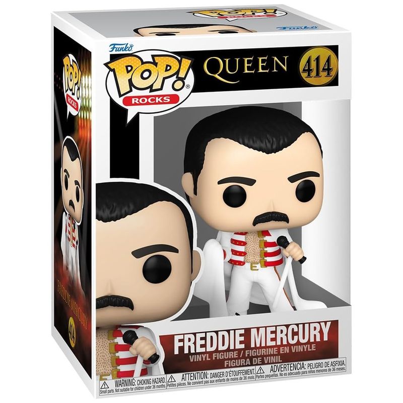 FUNKO - Funko POP Rocks Queen  Freddie Mercury with Cape