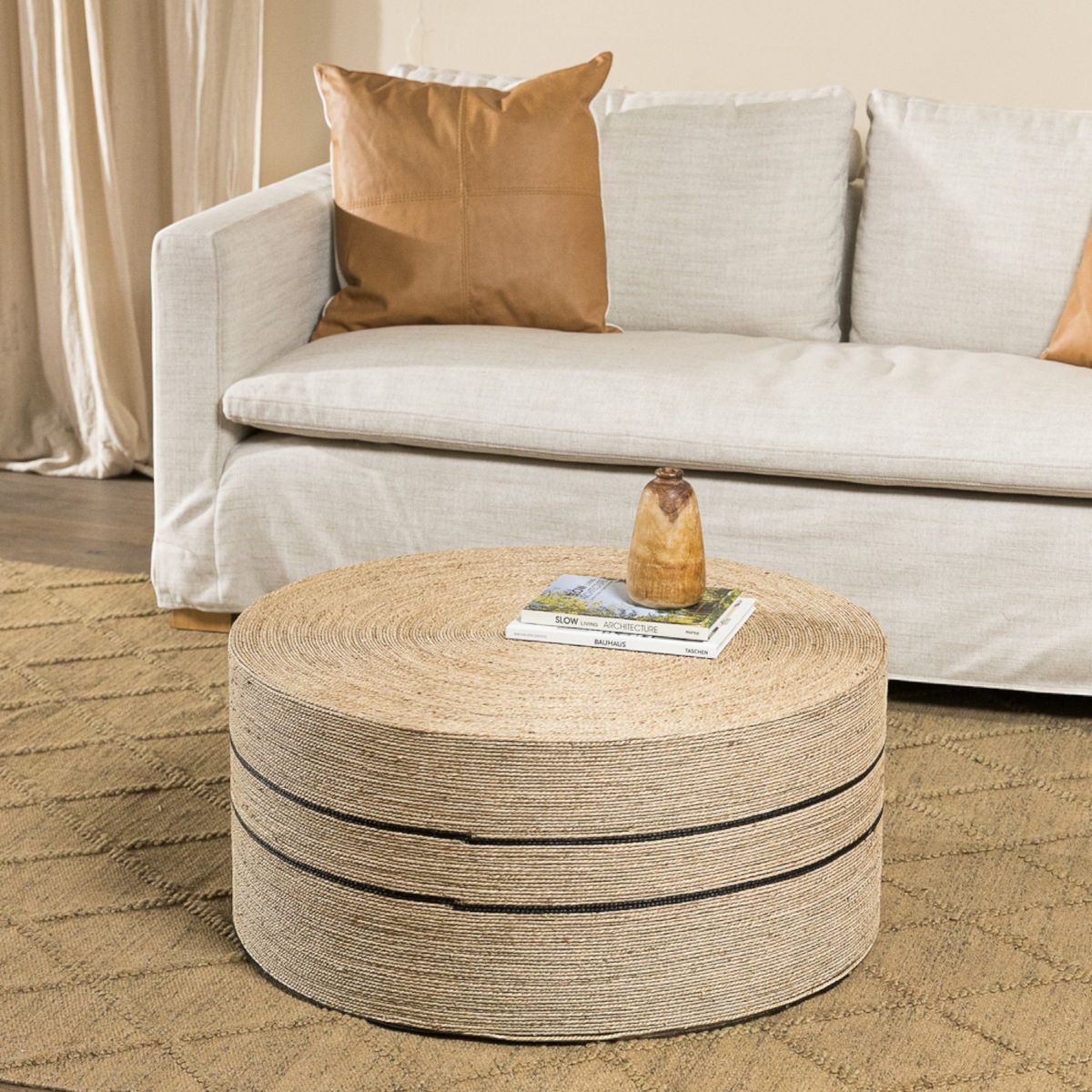 AMOBLE - Mesa Centro Seagrass Amoblé