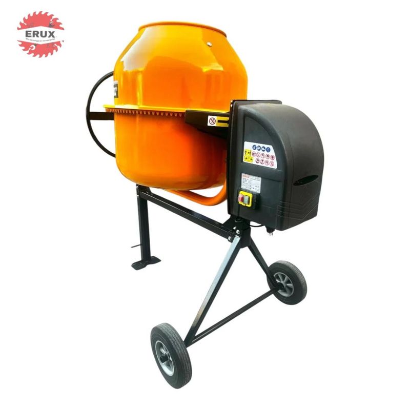 GENERICO - Betonera Trompo Concretero Eléctrica 215L 1000w- Lic Japones