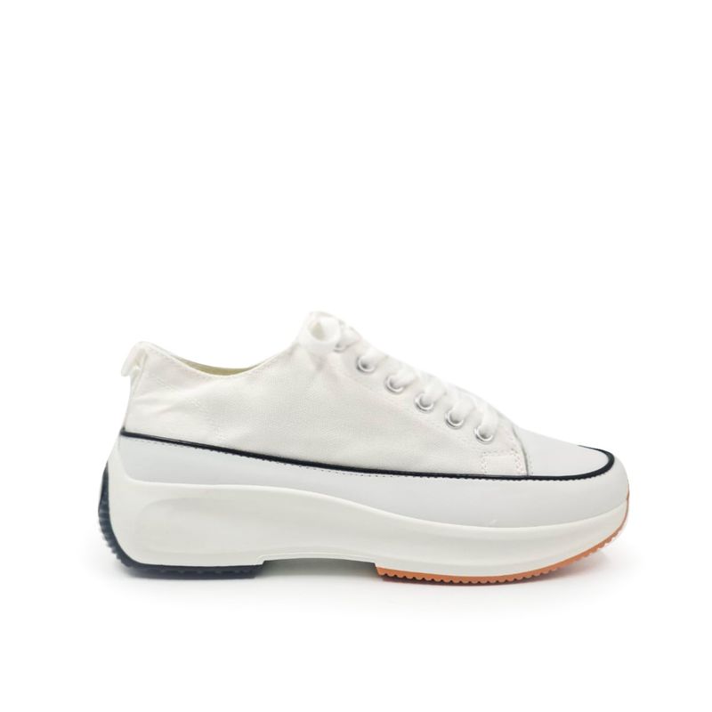 HERIEL - Zapatilla Blanca Plataforma