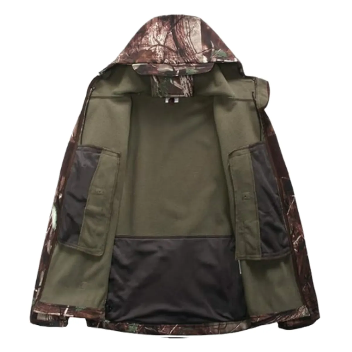 EKOL TACTICA MILITAR - Chaqueta Softshell Tactica Militar Con Capucha Impermeable