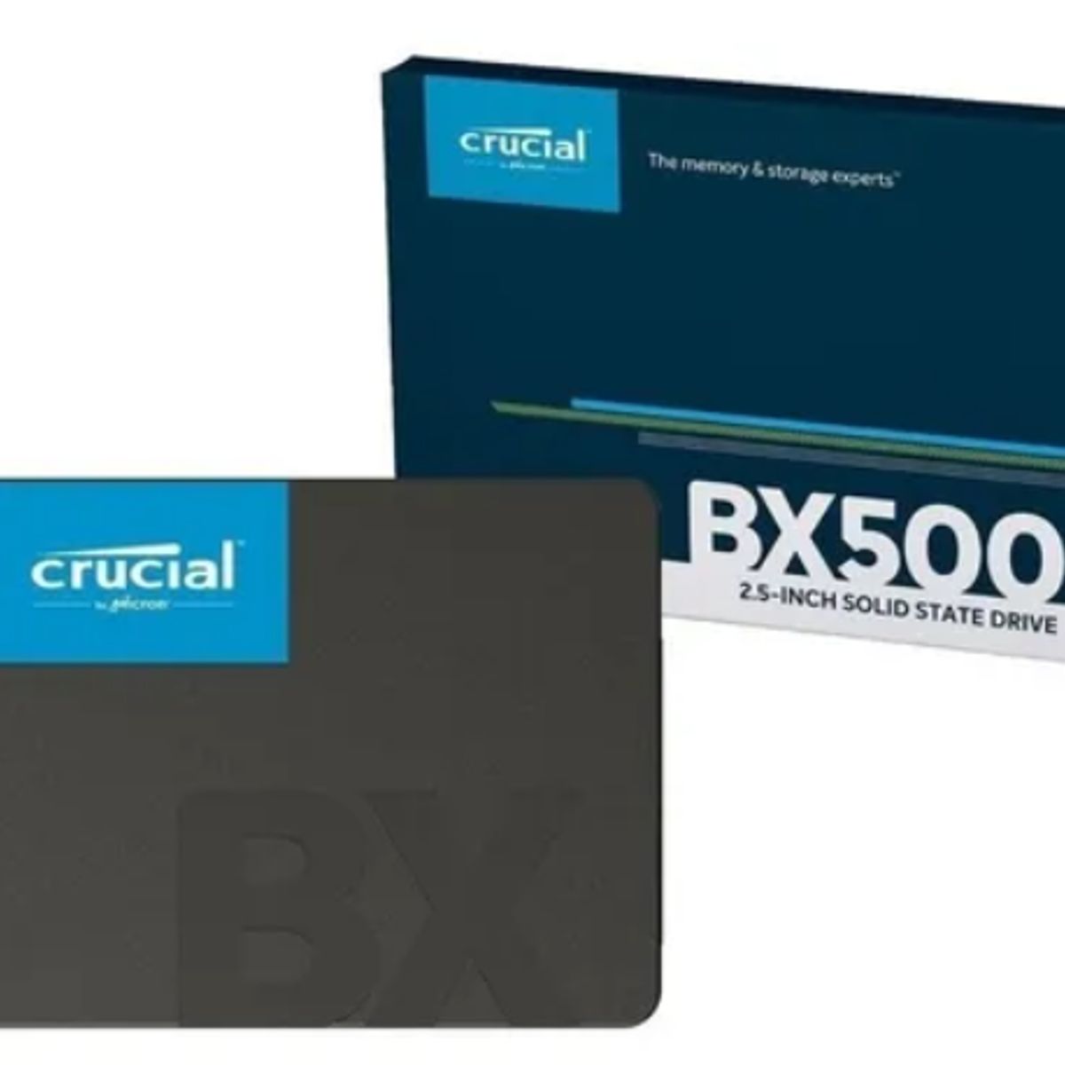 CRUCIAL - SSD 2.5" - 1 TB - Crucial BX500 - SATA 3 (6.0 Gb/s) (CT1000BX500SSD1)