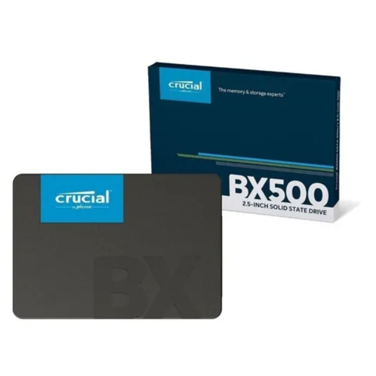 CRUCIAL - SSD 2.5" - 1 TB - Crucial BX500 - SATA 3 (6.0 Gb/s) (CT1000BX500SSD1)