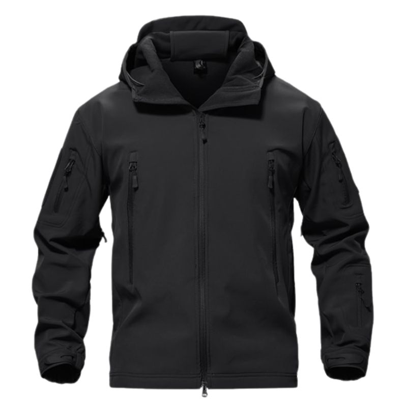 EKOL TACTICA MILITAR - Chaqueta Softshell Tactica Militar Con Capucha Impermeable.