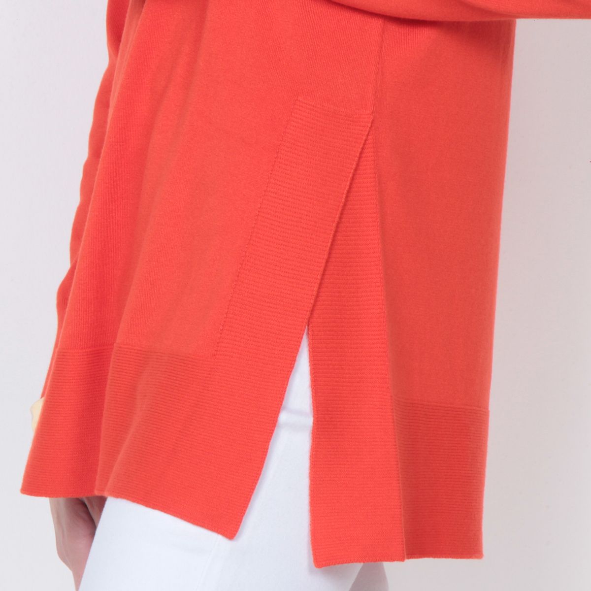 WADOS - SWEATER MANGA LARGA SOLIDO ESCOTE REDONDO