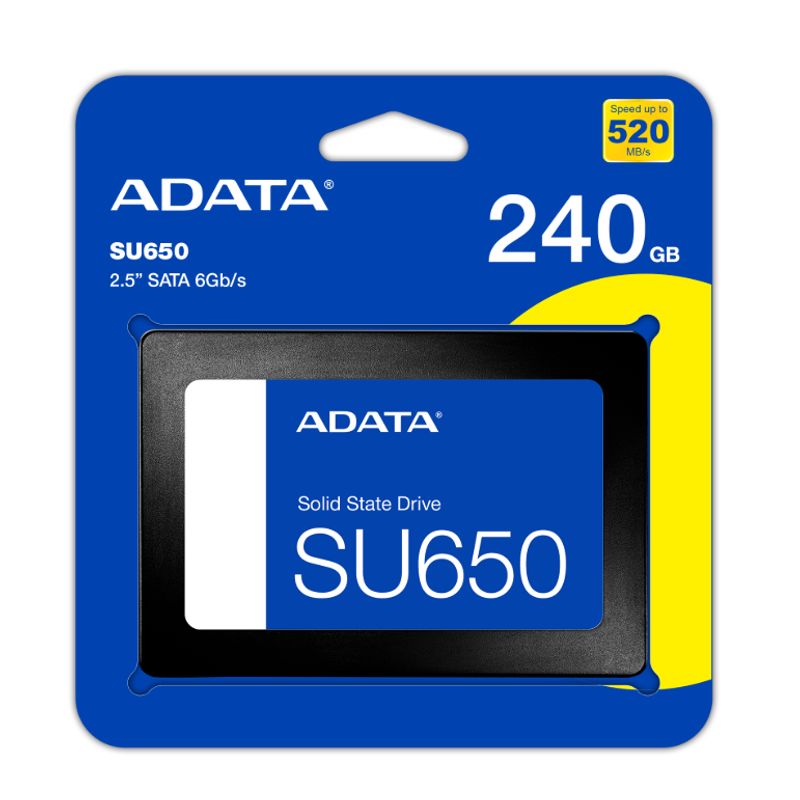 ADATA - SSD 2.5" - 240 GB - ADATA Ultimate SU650 - SATA 3 (6.0 Gb/s)