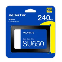 ADATA - SSD 2.5" - 240 GB - Ultimate SU650 - SATA 3 (6.0 Gb/s)