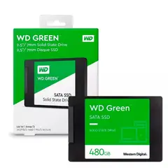 WESTERN DIGITAL - SSD 2.5" - 480 GB - Green - SATA 3 (6.0 Gb/s)