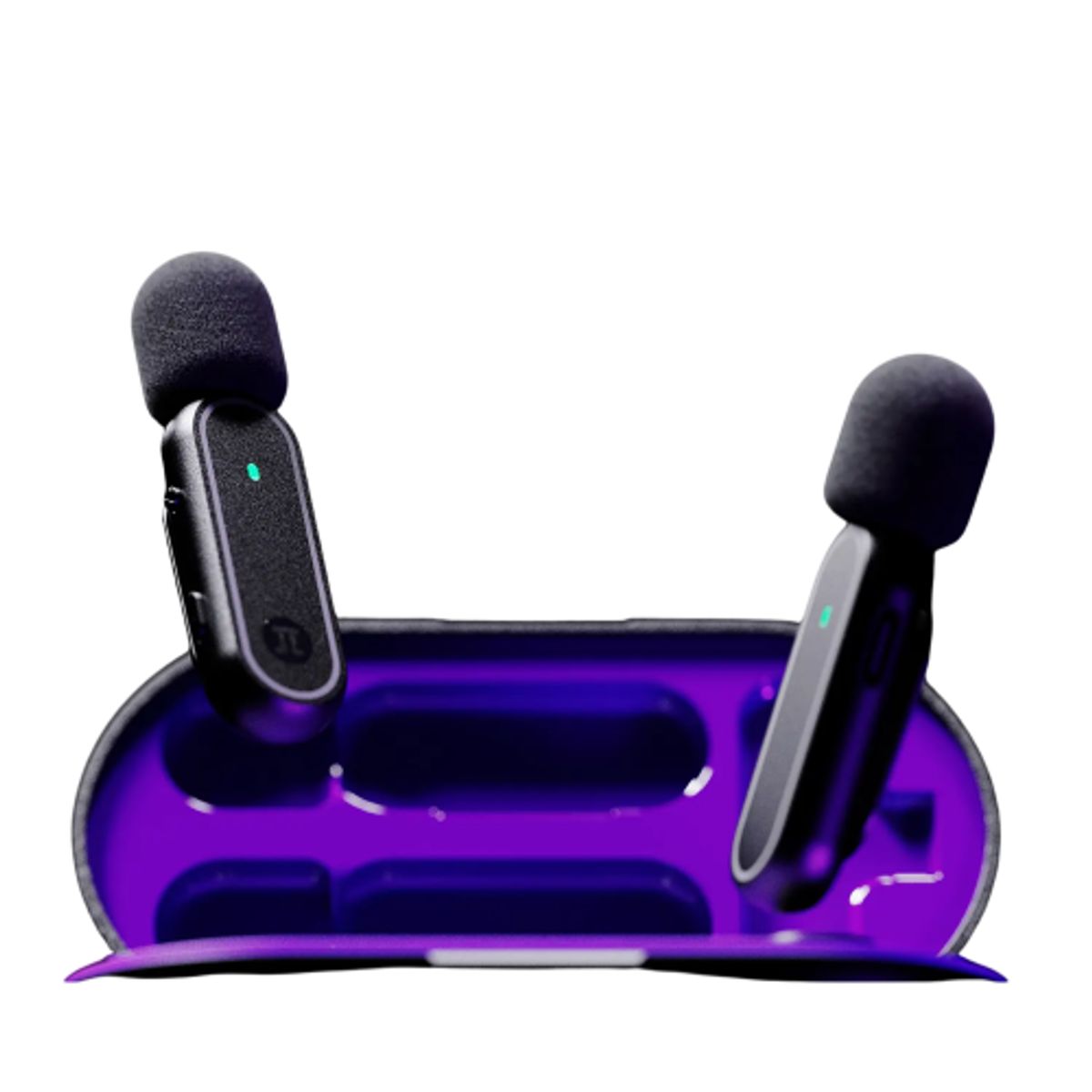 PRIMUS GAMING - Primus Gaming VOX01 PMI-L10BT Micrófonos Inalámbricos, USB-C, 16h Autonomía, Cancelación de Ruido 