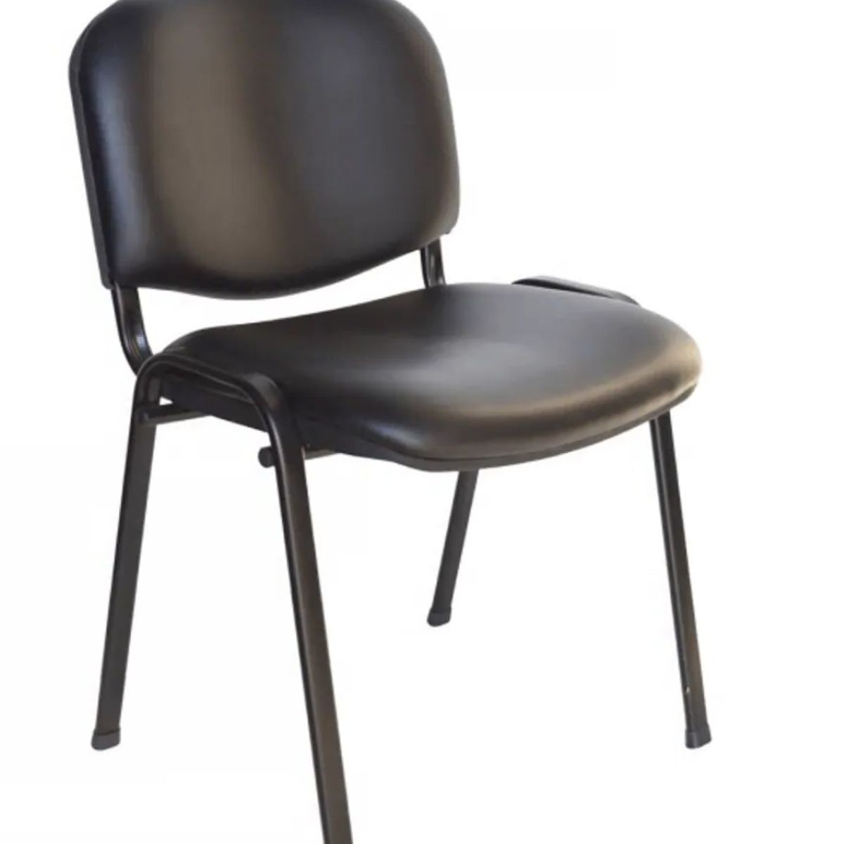 CORI CORI - Pack 4 Silla Iso Meeting Ecocuero Negro