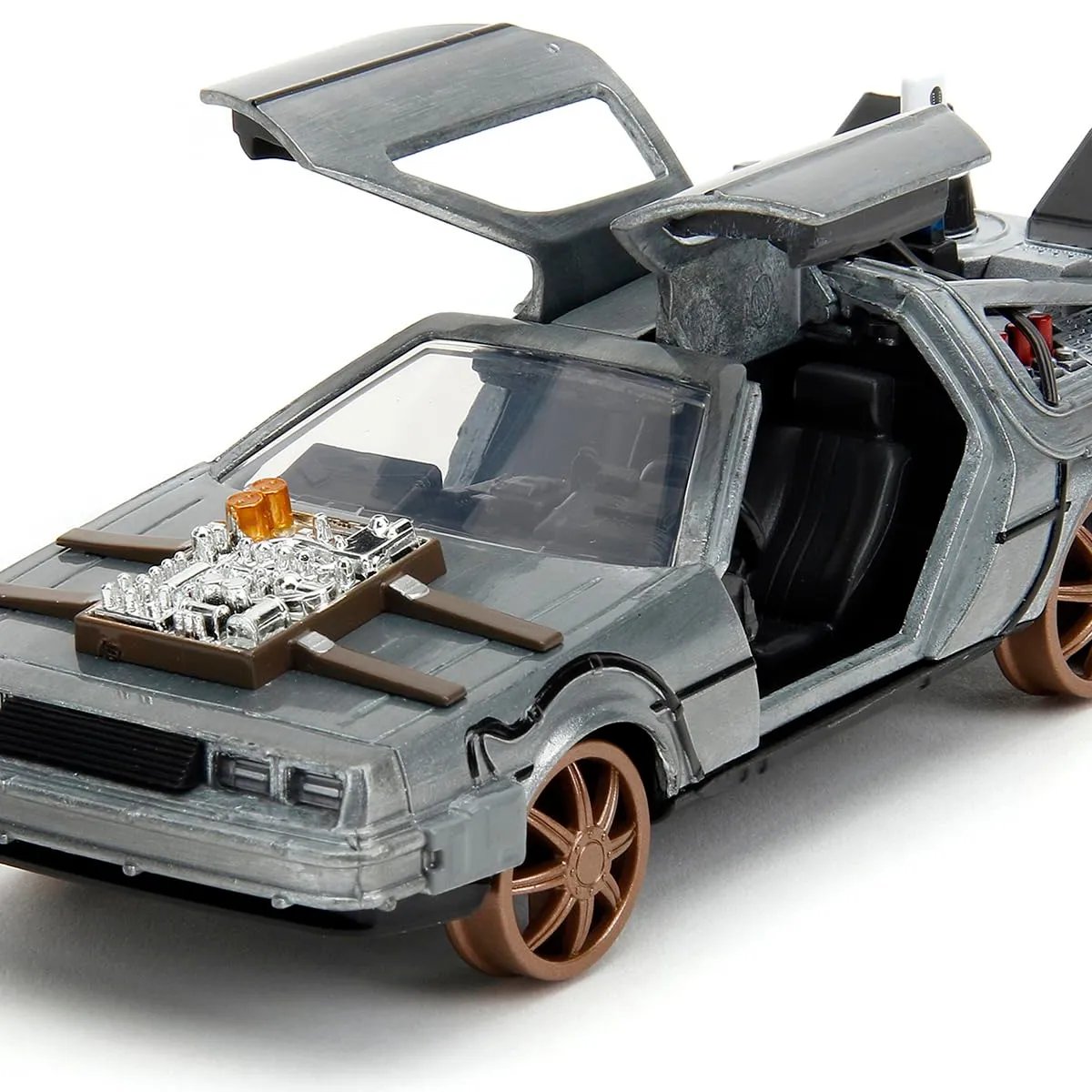 JADA TOYS - Auto Jada Delorean Volver Al Futuro Ill Machine 1:32 # 34786