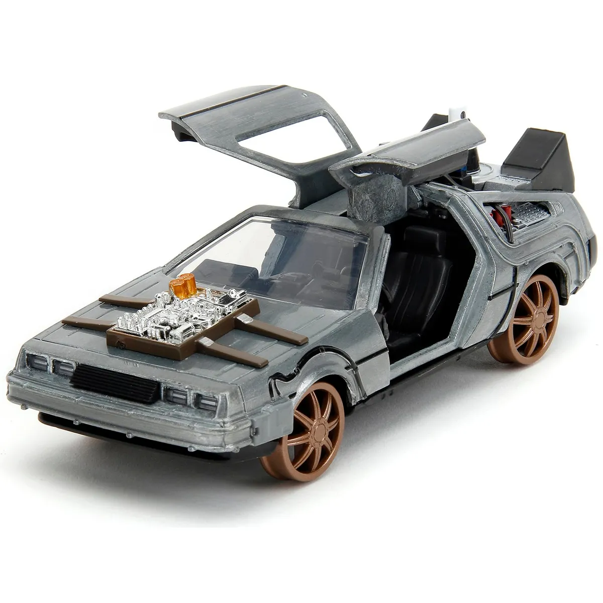 JADA TOYS - Auto Jada Delorean Volver Al Futuro Ill Machine 1:32 # 34786