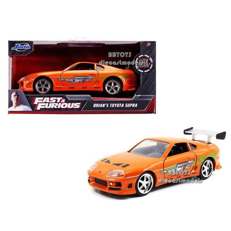 JADA TOYS - Auto Brian´s Toyota Supra Brian O Conner Rápido Y Furioso Jada 1:32 97345