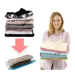 MOVI - Bolsa Al Vacío Para Guardar Ropa 60x80cm Reduce Espacio