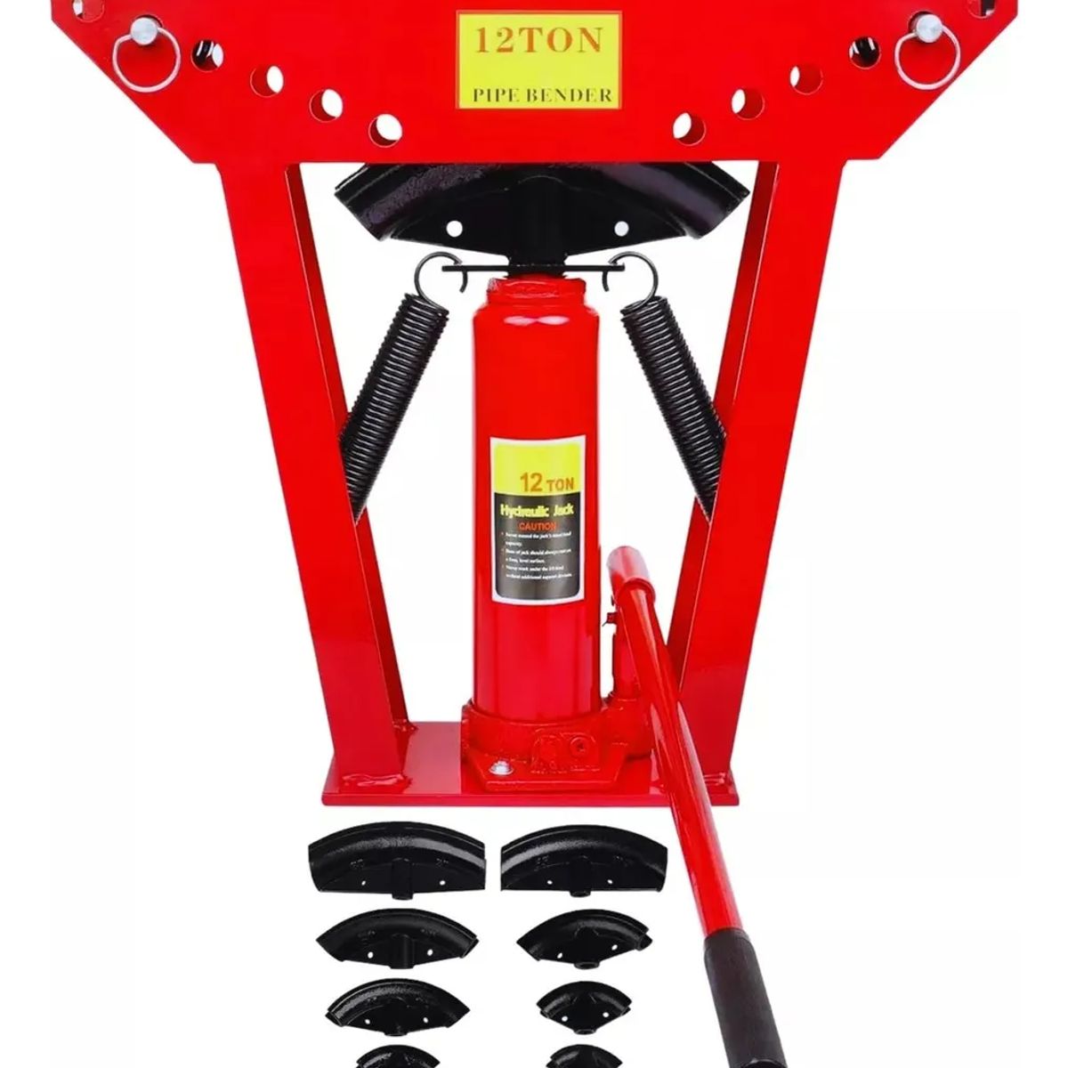 GENERICO - Dobladora De Tubos Hidráulica Profesional Hasta 2 Pulgadas