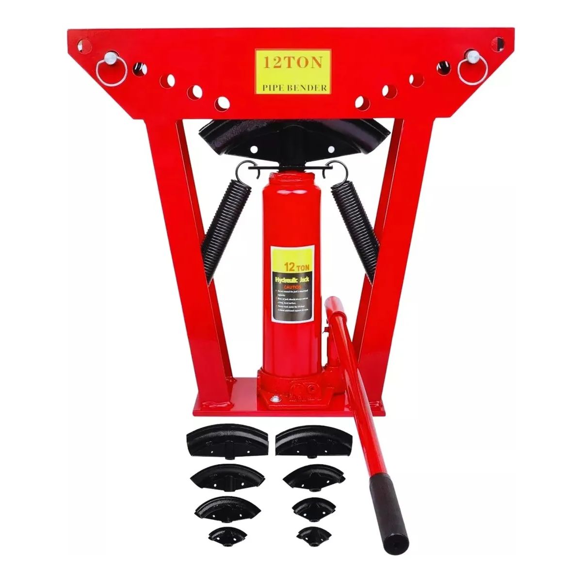 GENERICO - Dobladora De Tubos Hidráulica Profesional Hasta 2 Pulgadas