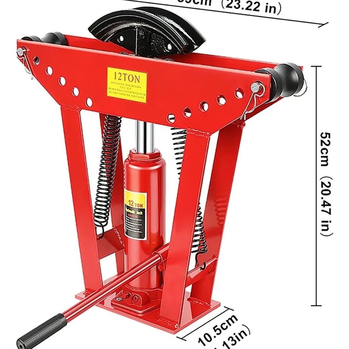 GENERICO - Dobladora De Tubos Hidráulica Profesional Hasta 2 Pulgadas