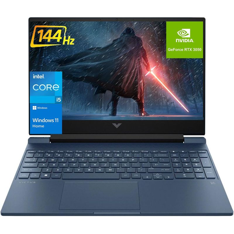HP - HP Victus 2022 15.6 i5 Gaming Laptop 1920*1080 144Hz i5-12450H RTX 3050 32GB RAM 1TB SSD Reacondicionado