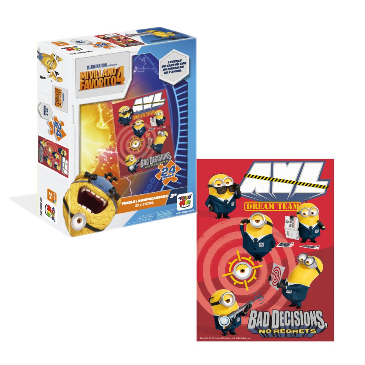 MINIONS - Puzzle Mf Minions (24 Piezas) - Mi Villano Favorito