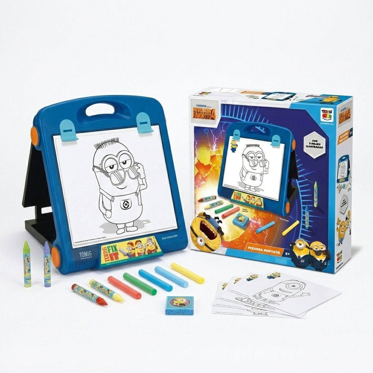 MINIONS - Juego Educativo Pizarra Portatimfl Minions - Mi Villano Favorito