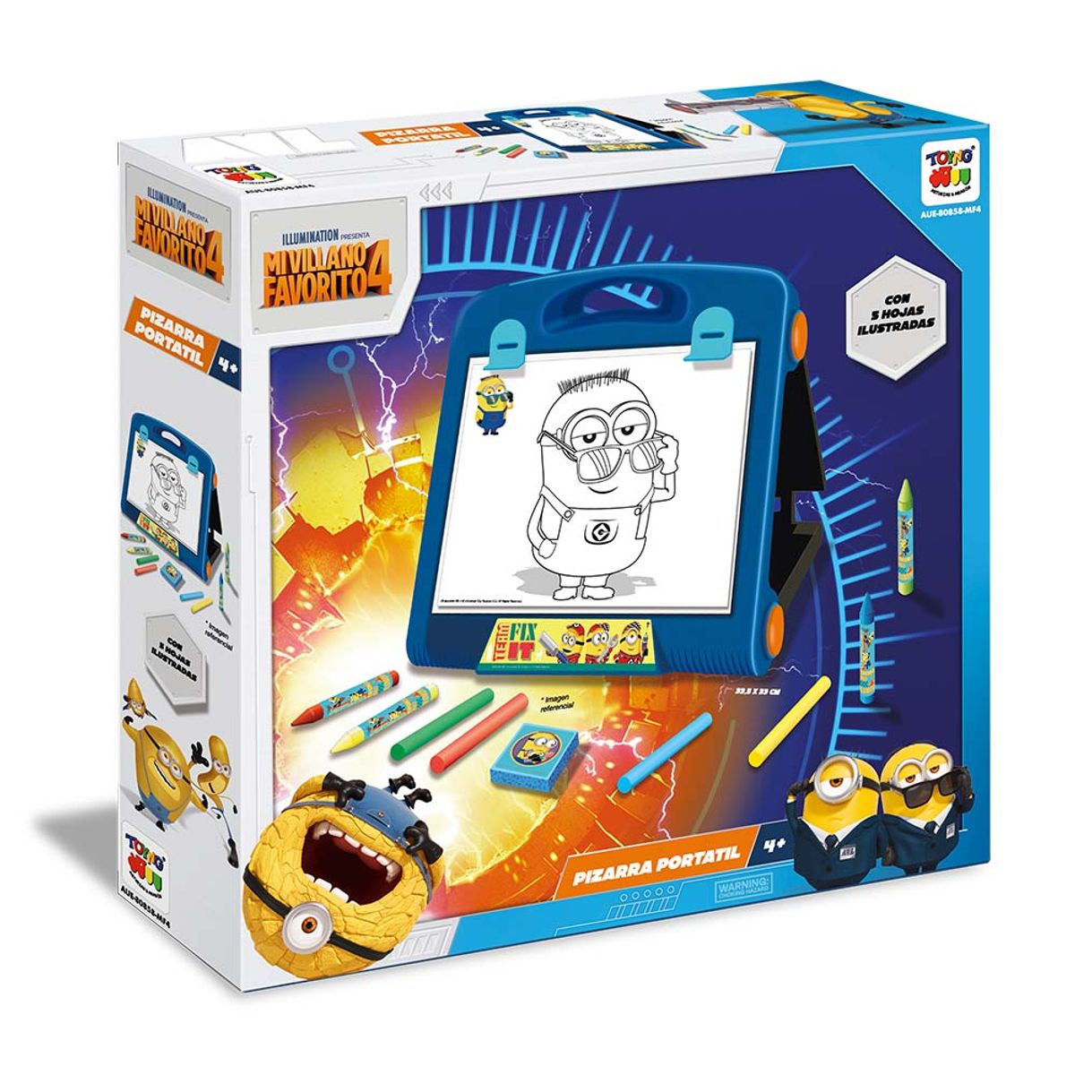 MINIONS - Juego Educativo Pizarra Portatimfl Minions - Mi Villano Favorito