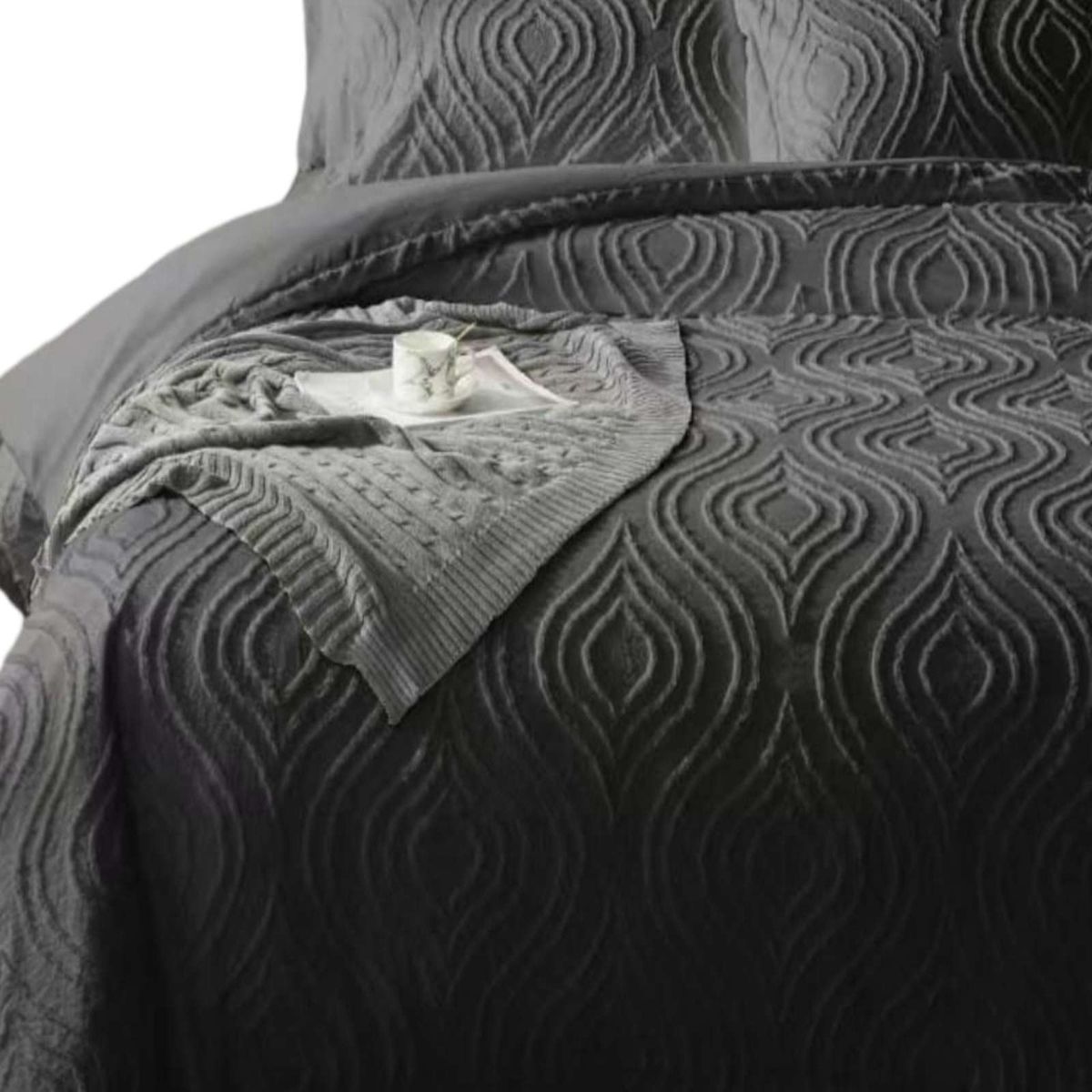 GENERICO - CUBRECAMA DELGADO 2 PLAZAS 230 X 250 cm