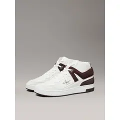 CALVIN KLEIN - Zapatillas Basket Cup Mid Laceup Blanco