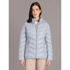 CALVIN KLEIN - Parka Packable Celeste