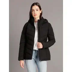 CALVIN KLEIN - Parka Packable Negro