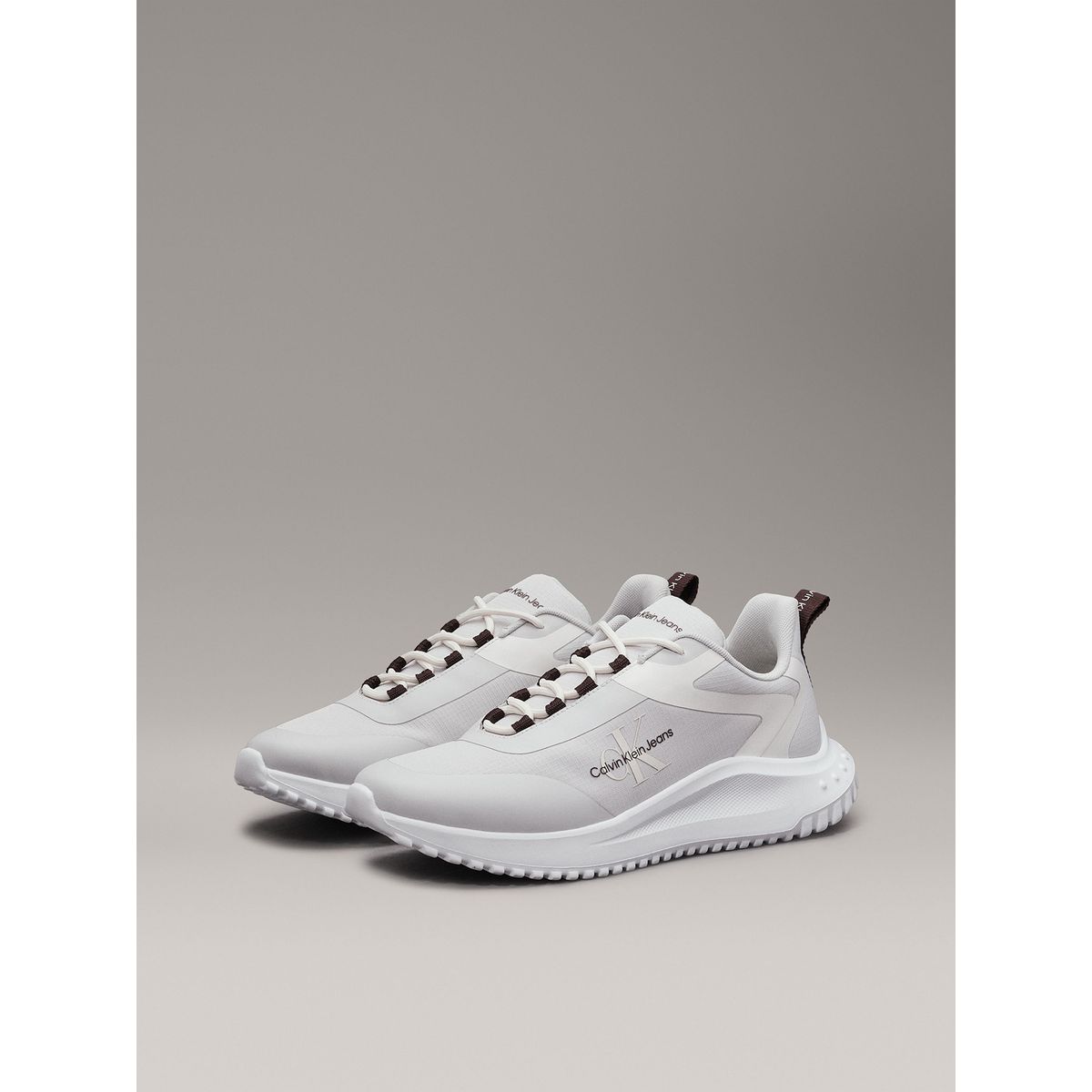 CALVIN KLEIN - Zapatillas Eva Runner Low Lace Gris Calvin Klein 01V