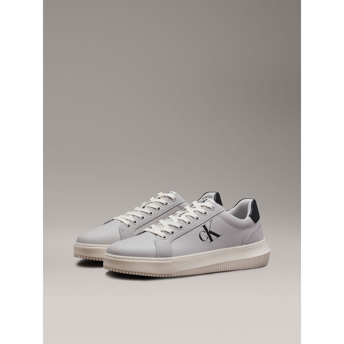 CALVIN KLEIN - Zapatillas Chunky Cupsole Authentic Gris Calvin Klein