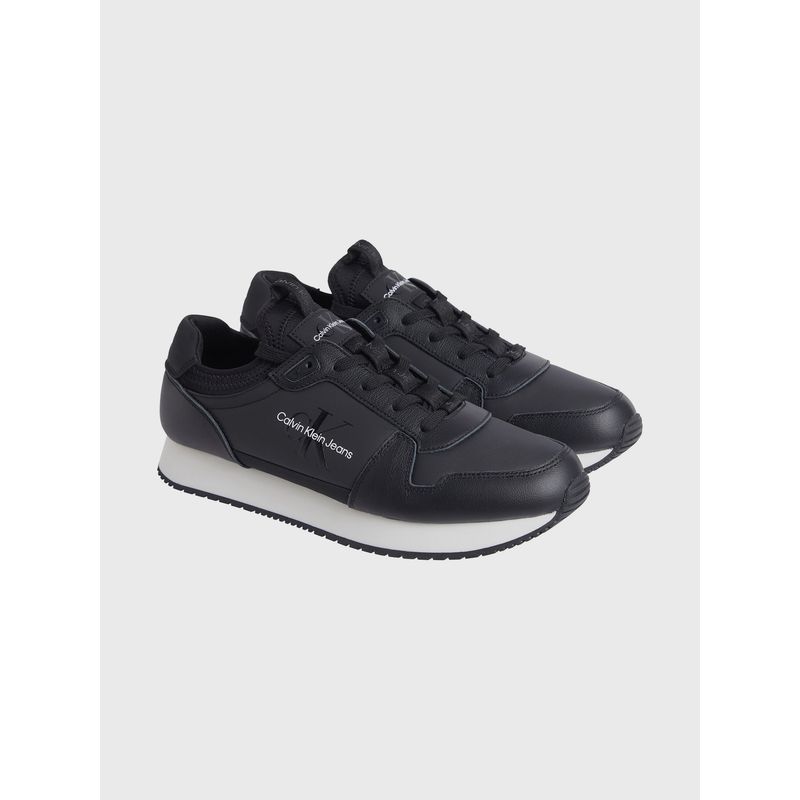 CALVIN KLEIN - Zapatillas Retro Runner Sock Negro Calvin Klein